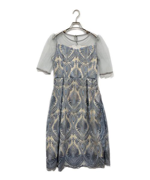 niana（二アナ）niana (二アナ) レースワンピース ブルー サイズ:S 未使用品の古着・服飾アイテム
