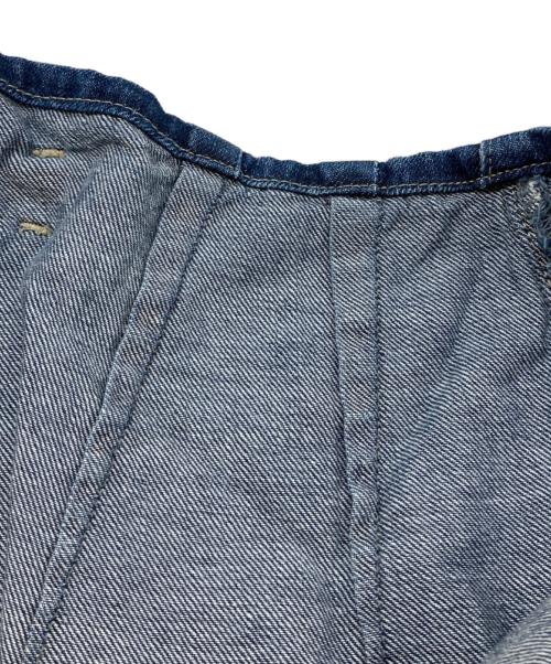 Hysteric Glamour（ヒステリックグラマー）Hysteric Glamour (ヒステリックグラマー) HG FH デニムジャンパースカート ブルー サイズ:FREEの古着・服飾アイテム