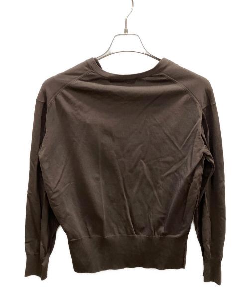 LOUNIE（ルーニー）LOUNIE (ルーニー) 2WAYニットアンサンブル ブラウン サイズ:フリーの古着・服飾アイテム