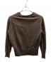 LOUNIE (ルーニー) 2WAYニットアンサンブル ブラウン サイズ:フリー：5000円