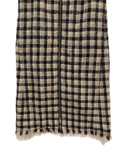 LOUNIE（ルーニー）LOUNIE (ルーニー) チェックツイードジャンパースカート マルチカラー サイズ:FREEの古着・服飾アイテム