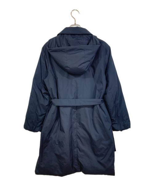 icB（アイシービー）icB (アイシービー) ADSダウン ステンカラーコート ネイビー サイズ:2の古着・服飾アイテム