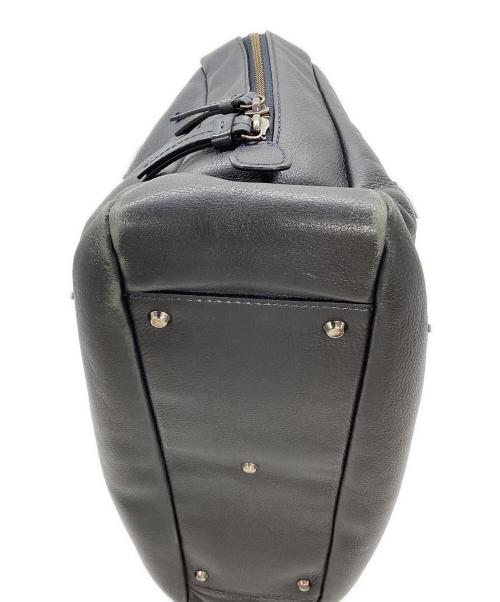 土屋鞄（ツチヤカバン）土屋鞄 (ツチヤカバン) レザーバッグ ネイビーの古着・服飾アイテム