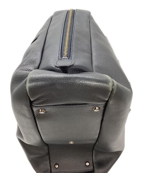 土屋鞄（ツチヤカバン）土屋鞄 (ツチヤカバン) レザーバッグ ネイビーの古着・服飾アイテム