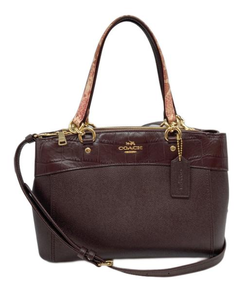 COACH（コーチ）COACH (コーチ) 2WAYバッグ ブラウンの古着・服飾アイテム