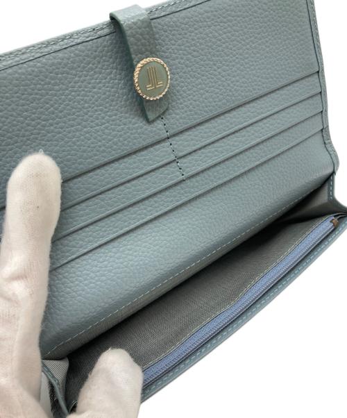 LANVIN COLLECTION（ランバンコレクション）LANVIN COLLECTION (ランバンコレクション) 長財布 ブルーの古着・服飾アイテム