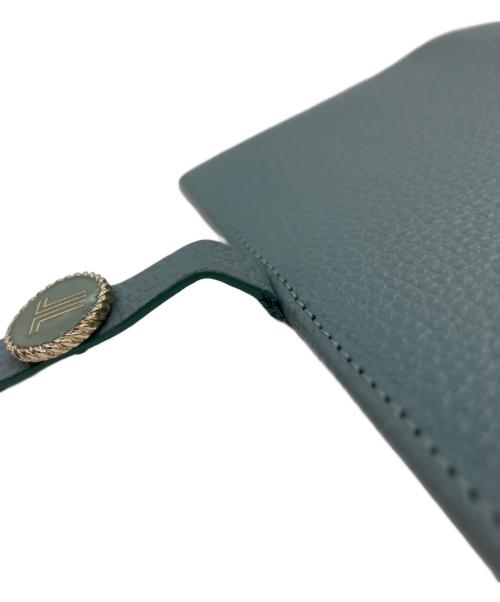 LANVIN COLLECTION（ランバンコレクション）LANVIN COLLECTION (ランバンコレクション) 長財布 ブルーの古着・服飾アイテム