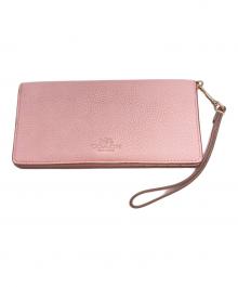COACH（コーチ）の古着「長財布」｜ピンク