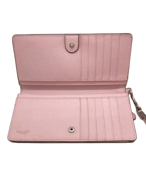 COACH（コーチ）COACH (コーチ) 長財布 ピンクの古着・服飾アイテム