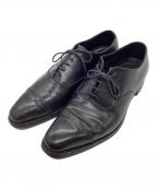 三陽山長サンヨウヤマチョウ）の古着「ストレートチップシューズ」｜ブラック