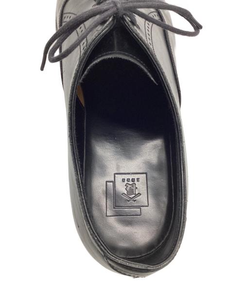 三陽山長（サンヨウヤマチョウ）三陽山長 (サンヨウヤマチョウ) ストレートチップシューズ ブラック サイズ:8の古着・服飾アイテム