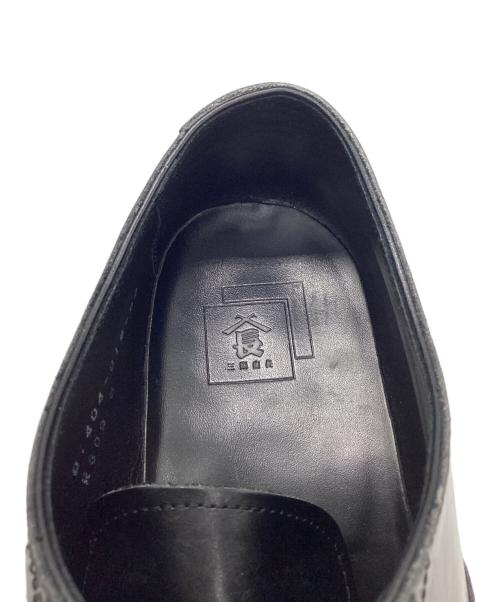 三陽山長（サンヨウヤマチョウ）三陽山長 (サンヨウヤマチョウ) ストレートチップシューズ ブラック サイズ:8の古着・服飾アイテム