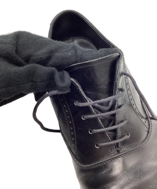 三陽山長（サンヨウヤマチョウ）三陽山長 (サンヨウヤマチョウ) ストレートチップシューズ ブラック サイズ:8の古着・服飾アイテム