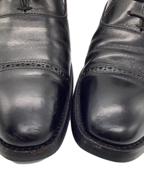 三陽山長（サンヨウヤマチョウ）三陽山長 (サンヨウヤマチョウ) ストレートチップシューズ ブラック サイズ:8の古着・服飾アイテム