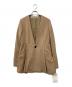 TARO HORIUCHI（タロウホリウチ）の古着「ノーカラージャケット」｜ベージュ