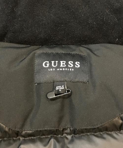 GUESS（ゲス）GUESS (ゲス) ダウンジャケット ブラック サイズ:Sの古着・服飾アイテム