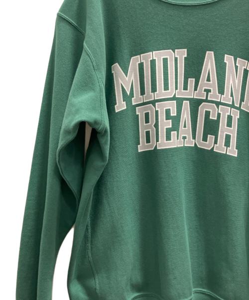 Champion REVERSE WEAVE（チャンピオン リバース ウィーブ）Champion REVERSE WEAVE (チャンピオン リバース ウィーブ) スウェット グリーン サイズ:М 未使用品の古着・服飾アイテム