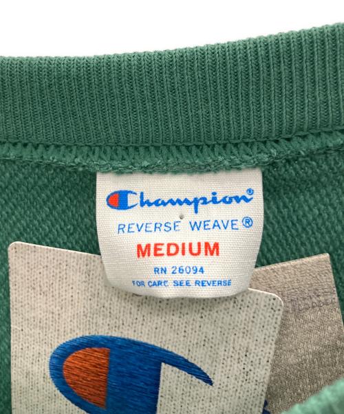 Champion REVERSE WEAVE（チャンピオン リバース ウィーブ）Champion REVERSE WEAVE (チャンピオン リバース ウィーブ) スウェット グリーン サイズ:М 未使用品の古着・服飾アイテム