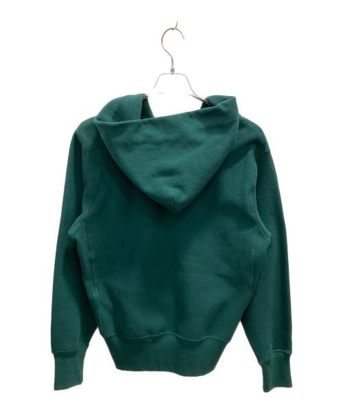 Champion REVERSE WEAVE（チャンピオン リバース ウィーブ）Champion REVERSE WEAVE (チャンピオン リバース ウィーブ) パーカー グリーン サイズ:Ｌ 未使用品の古着・服飾アイテム