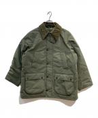 Barbourバブアー）の古着「ビデイルパデッドカジュアルジャケット」｜グリーン