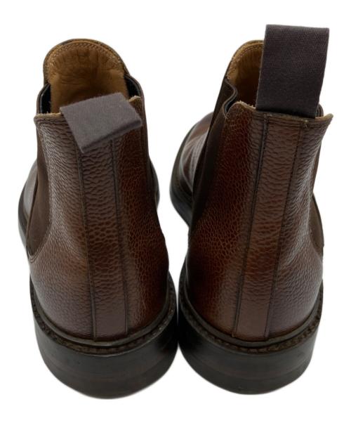 Crockett & Jones（クロケット＆ジョーンズ）Crockett & Jones (クロケット＆ジョーンズ) CHELSEA 12 サイドゴアブーツューズ ブラウン サイズ:5 1/2 Eの古着・服飾アイテム