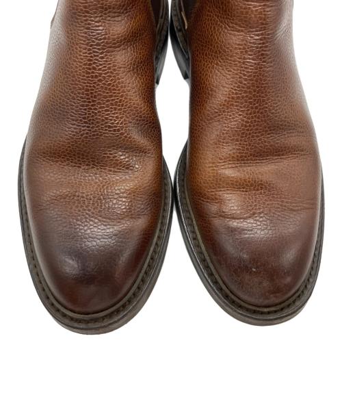 Crockett & Jones（クロケット＆ジョーンズ）Crockett & Jones (クロケット＆ジョーンズ) CHELSEA 12 サイドゴアブーツューズ ブラウン サイズ:5 1/2 Eの古着・服飾アイテム