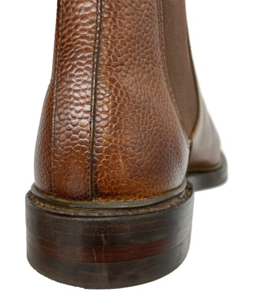 Crockett & Jones（クロケット＆ジョーンズ）Crockett & Jones (クロケット＆ジョーンズ) CHELSEA 12 サイドゴアブーツューズ ブラウン サイズ:5 1/2 Eの古着・服飾アイテム