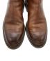 中古・古着 Crockett & Jones (クロケット＆ジョーンズ) CHELSEA 12 サイドゴアブーツューズ ブラウン サイズ:5 1/2 E：35000円