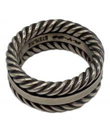 R-V-SO（スティーブアルビソ）の古着「ヘヴィケーブルワイヤーリング Steve Arviso」