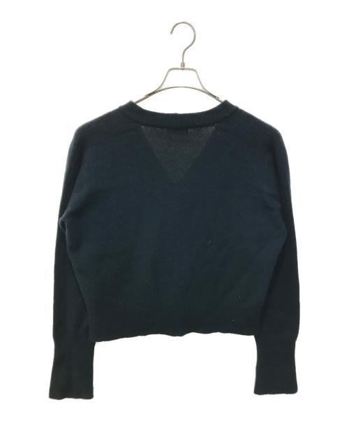 MARGARET HOWELL（マーガレットハウエル）MARGARET HOWELL (マーガレットハウエル) ウール×カシミヤカーディガン　578-1264004　 ネイビー サイズ:2の古着・服飾アイテム