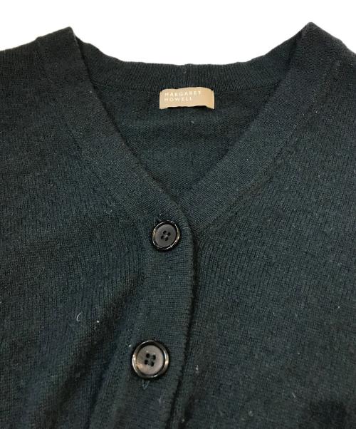 MARGARET HOWELL（マーガレットハウエル）MARGARET HOWELL (マーガレットハウエル) ウール×カシミヤカーディガン　578-1264004　 ネイビー サイズ:2の古着・服飾アイテム
