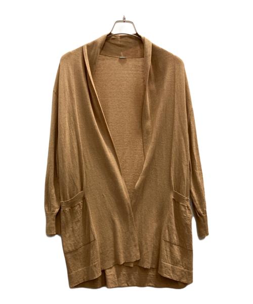 MARGARET HOWELL（マーガレットハウエル）MARGARET HOWELL (マーガレットハウエル) ORGANIC COTTON カーディガン ベージュ サイズ:フリーの古着・服飾アイテム