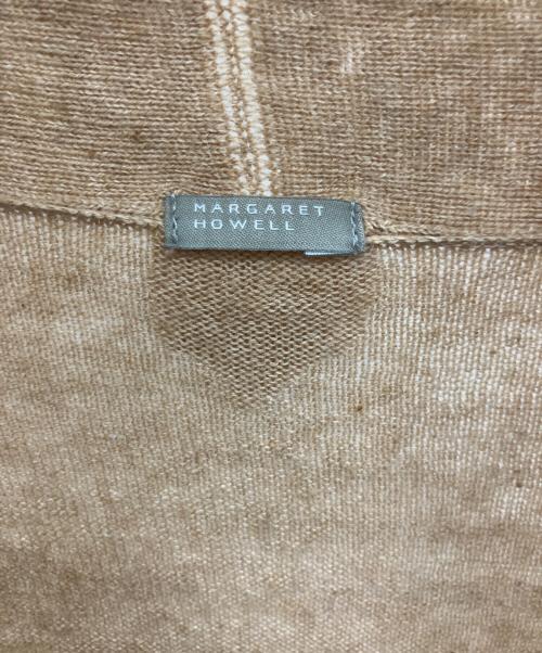 MARGARET HOWELL（マーガレットハウエル）MARGARET HOWELL (マーガレットハウエル) ORGANIC COTTON カーディガン ベージュ サイズ:フリーの古着・服飾アイテム