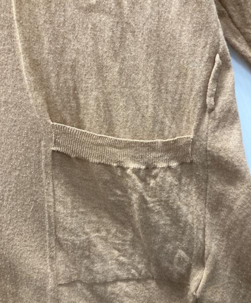 MARGARET HOWELL（マーガレットハウエル）MARGARET HOWELL (マーガレットハウエル) ORGANIC COTTON カーディガン ベージュ サイズ:フリーの古着・服飾アイテム