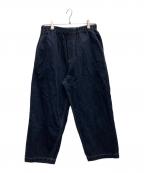UPCYCLELINOアップサイクルリノ）の古着「BASIC デニムワイドパンツ」｜インディゴ