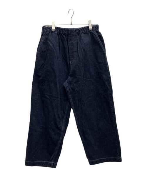 UPCYCLELINO（アップサイクルリノ）UPCYCLELINO (アップサイクルリノ) BASIC デニムワイドパンツ インディゴ サイズ:SIZE1の古着・服飾アイテム