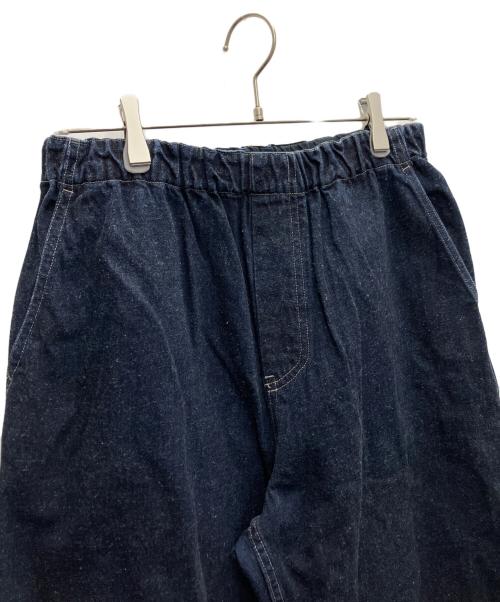 UPCYCLELINO（アップサイクルリノ）UPCYCLELINO (アップサイクルリノ) BASIC デニムワイドパンツ インディゴ サイズ:SIZE1の古着・服飾アイテム