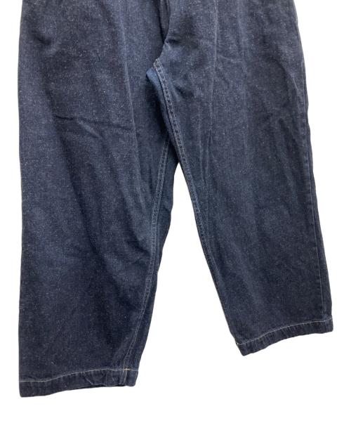 UPCYCLELINO（アップサイクルリノ）UPCYCLELINO (アップサイクルリノ) BASIC デニムワイドパンツ インディゴ サイズ:SIZE1の古着・服飾アイテム