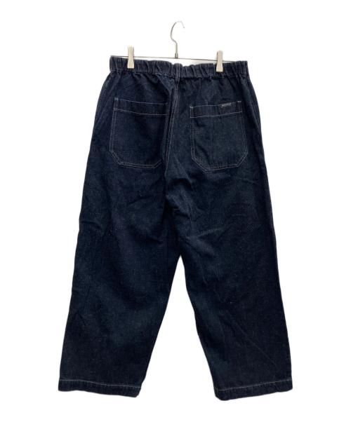 UPCYCLELINO（アップサイクルリノ）UPCYCLELINO (アップサイクルリノ) BASIC デニムワイドパンツ インディゴ サイズ:SIZE1の古着・服飾アイテム