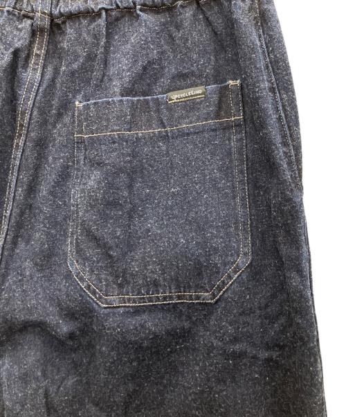 UPCYCLELINO（アップサイクルリノ）UPCYCLELINO (アップサイクルリノ) BASIC デニムワイドパンツ インディゴ サイズ:SIZE1の古着・服飾アイテム
