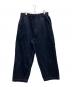 UPCYCLELINO（アップサイクルリノ）の古着「BASIC デニムワイドパンツ」｜インディゴ