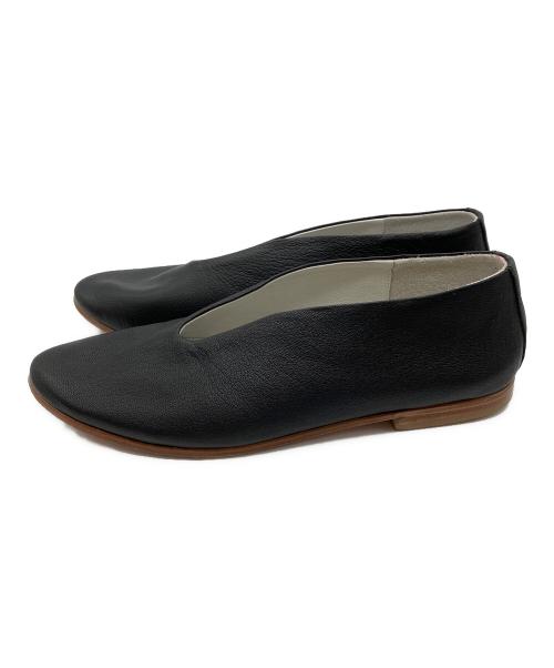 SUI（スイ）SUI (スイ) V ballet shoes ブラック サイズ:5の古着・服飾アイテム