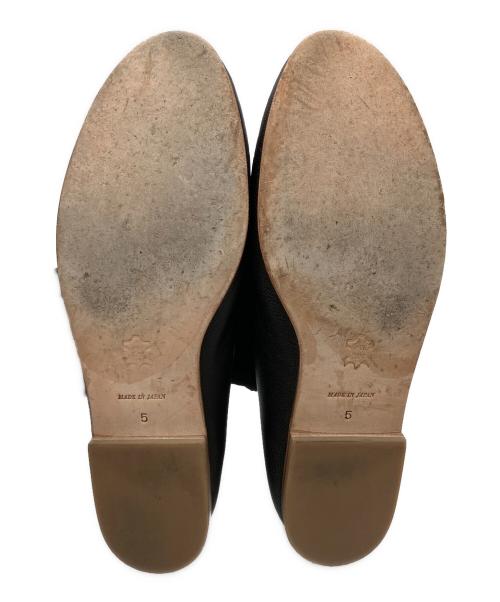 SUI（スイ）SUI (スイ) V ballet shoes ブラック サイズ:5の古着・服飾アイテム