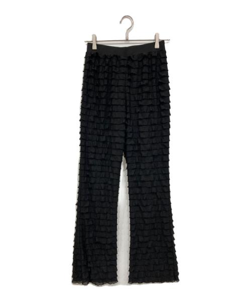 provoke（プロヴォーク）provoke (プロヴォーク) furifuri パンツ ブラック サイズ:Free 未使用品の古着・服飾アイテム