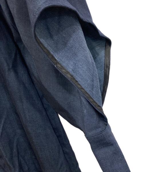 LE PHIL（ル フィル）LE PHIL (ル フィル) ハンカチーフヘムシャツワンピース デニムの古着・服飾アイテム