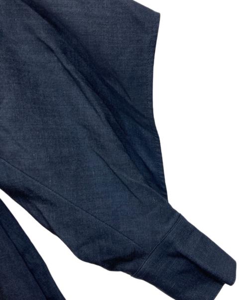 LE PHIL（ル フィル）LE PHIL (ル フィル) ハンカチーフヘムシャツワンピース デニムの古着・服飾アイテム