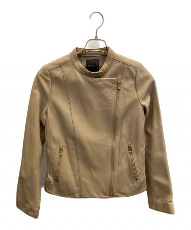 中古・古着通販】Noble (ノーブル) ソフトラムレザーライダース