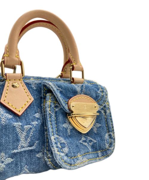 LOUIS VUITTON（ルイ ヴィトン）LOUIS VUITTON (ルイ ヴィトン) モノグラム・デニムナノ・スピーディー M82950 サイズ:ナノの古着・服飾アイテム