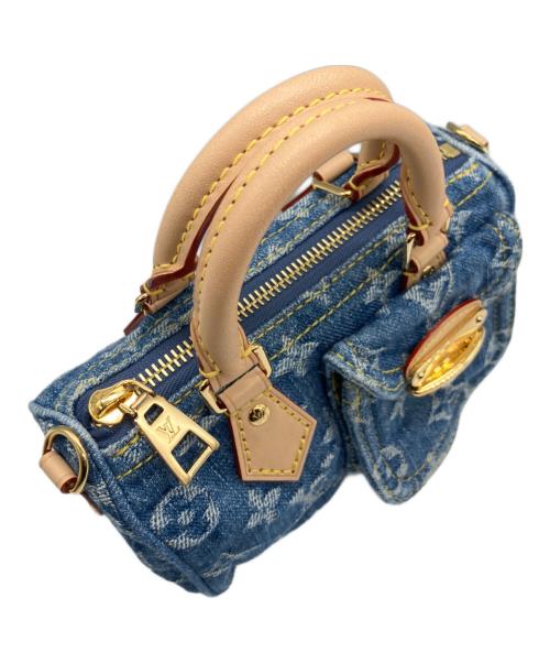 LOUIS VUITTON（ルイ ヴィトン）LOUIS VUITTON (ルイ ヴィトン) モノグラム・デニムナノ・スピーディー M82950 サイズ:ナノの古着・服飾アイテム