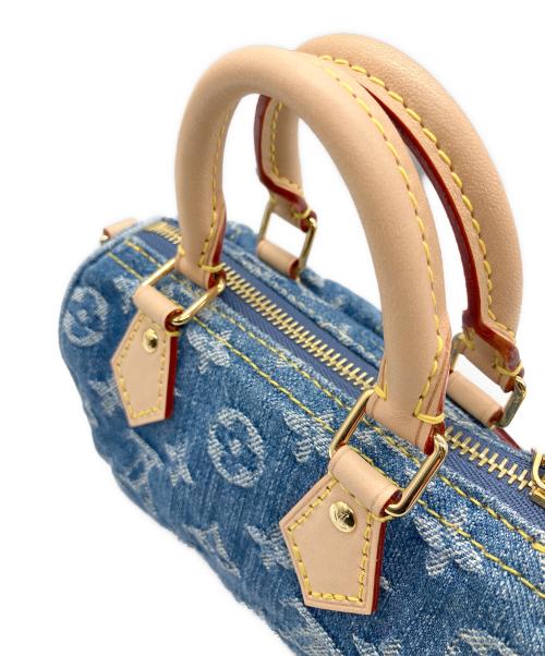 LOUIS VUITTON（ルイ ヴィトン）LOUIS VUITTON (ルイ ヴィトン) モノグラム・デニムナノ・スピーディー M82950 サイズ:ナノの古着・服飾アイテム